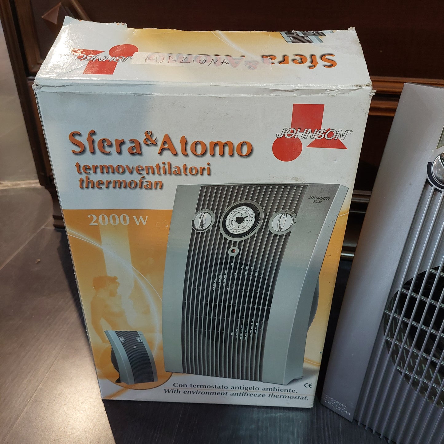 Termoventilatore Caldobagno Johnson Sfera & Atomo 2000 W