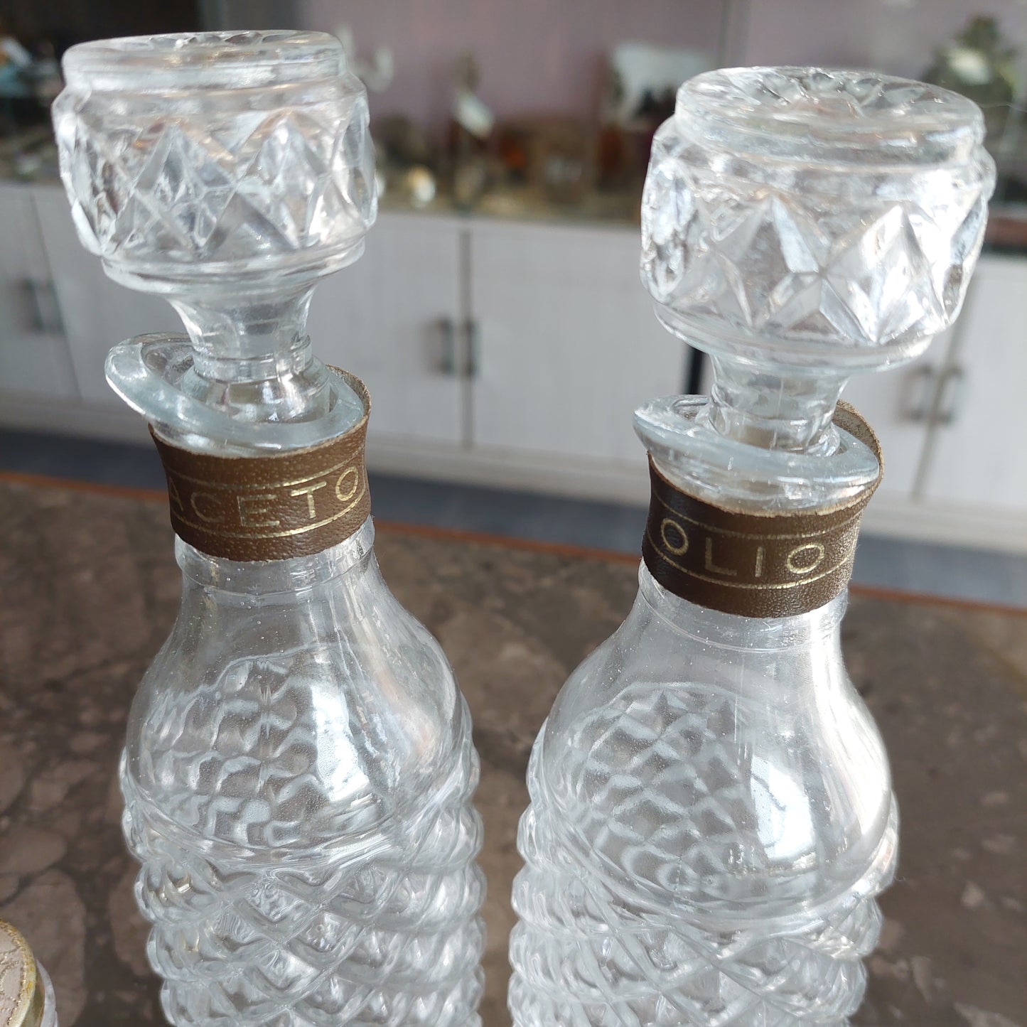 Set Da Tavola Vetro 5 Pz Vintage