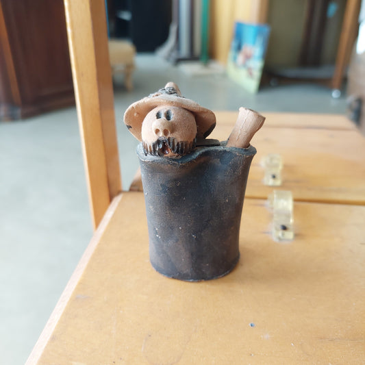 Statuetta Terracotta Firmata Falvo Rogliano Cose
