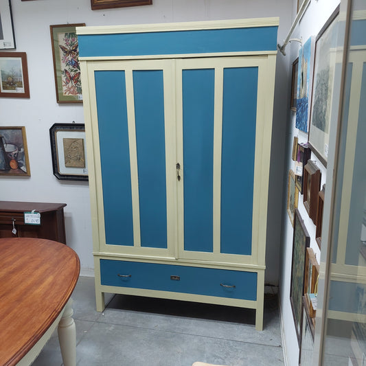 Armadio Legno Stile Liberty Primi 900 Restyling Bicolore