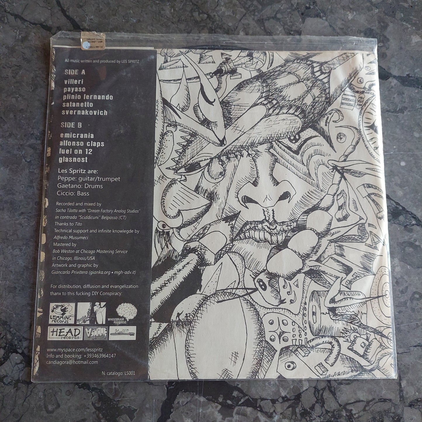 V/payaso - Les Spritz  (33 Giri)