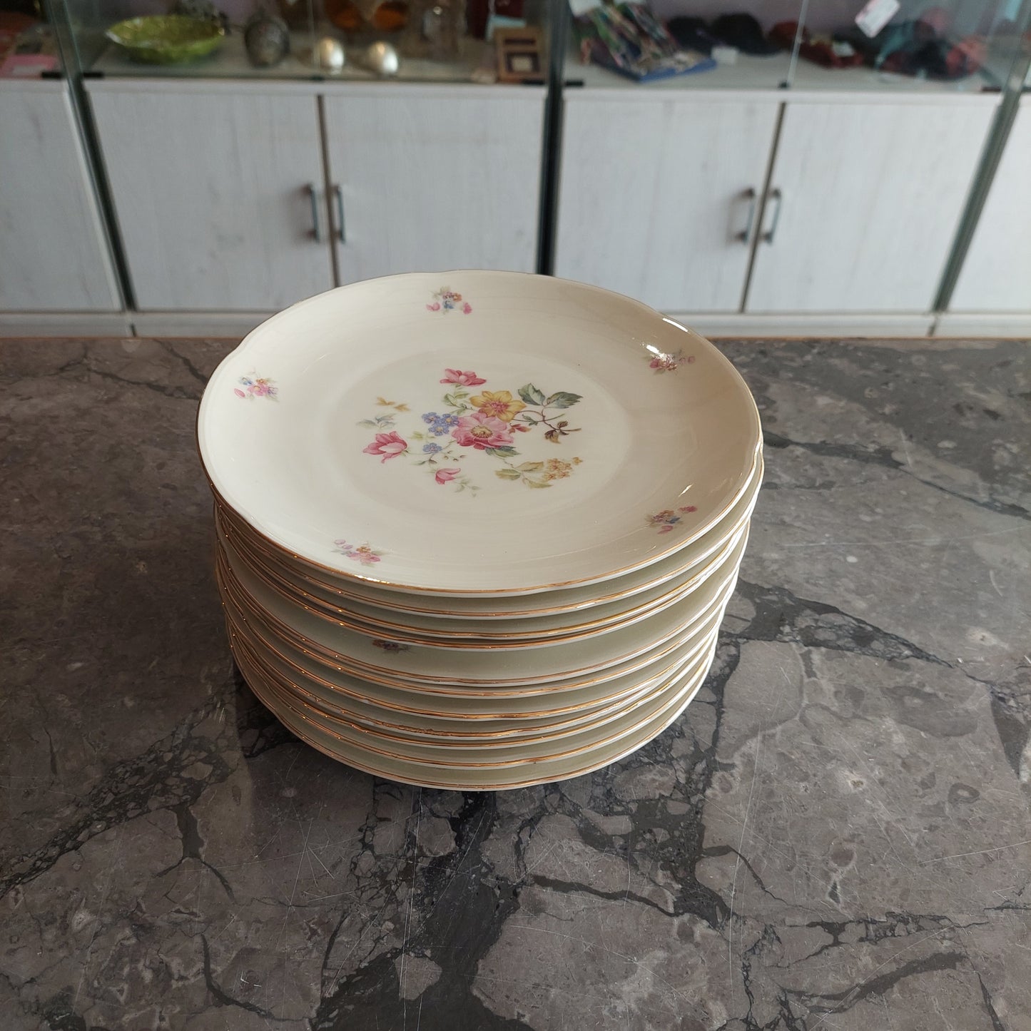 Set/11 Piattini Dolce Porcellana Seltmann Weiden Bavaria