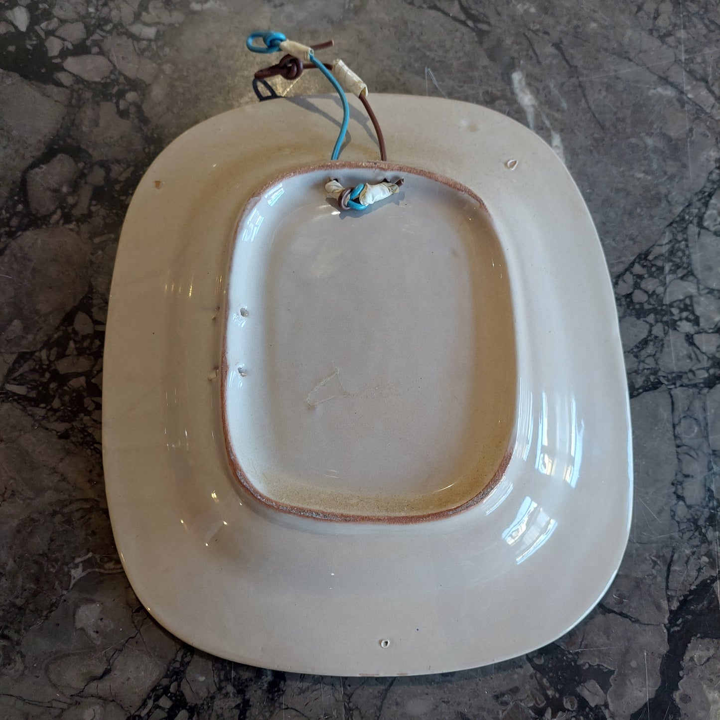 Piatto Da Parete Ceramica Insana S. Stefano Di Camastra