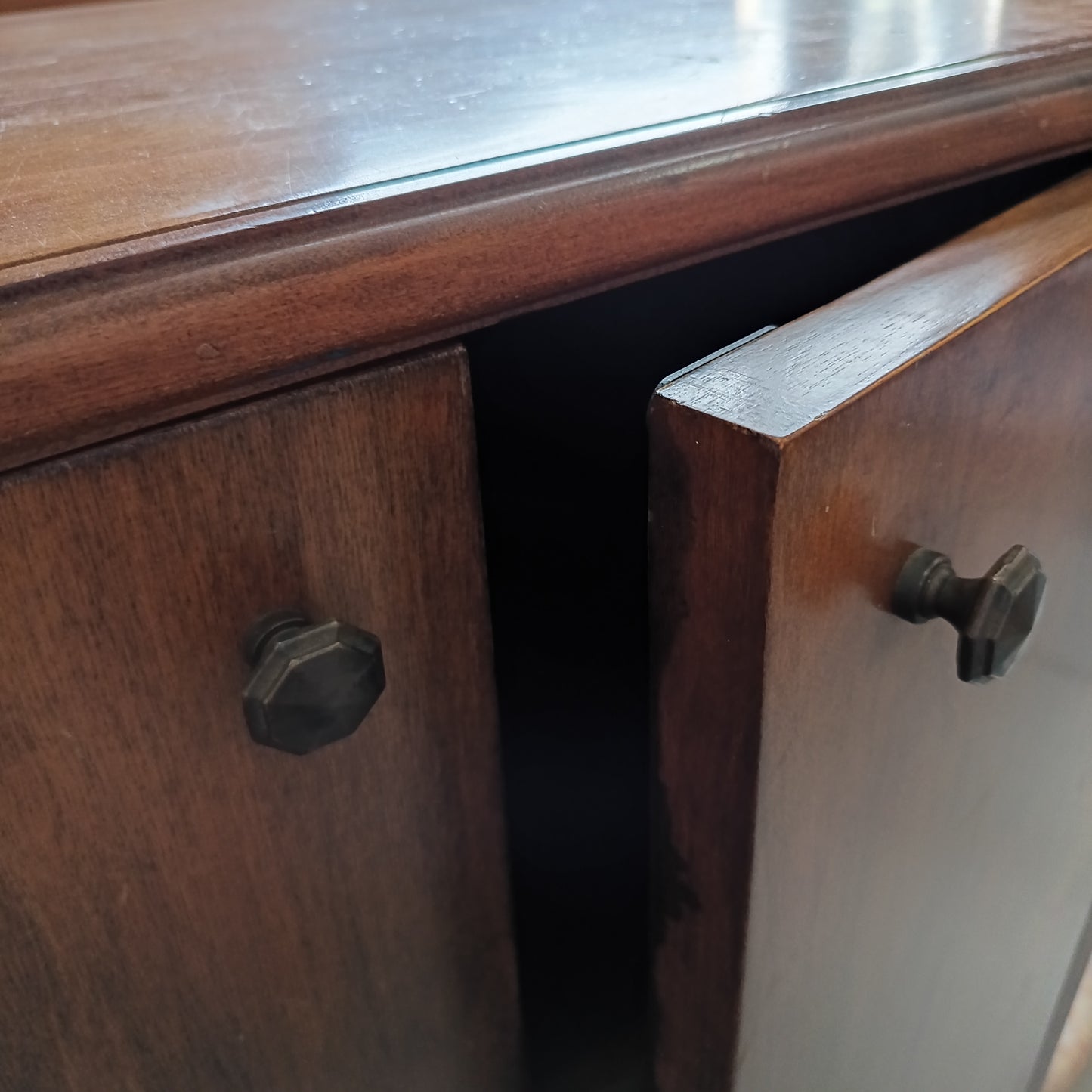 Mobile * Credenza Legno 3/ante Cm134x42x100h