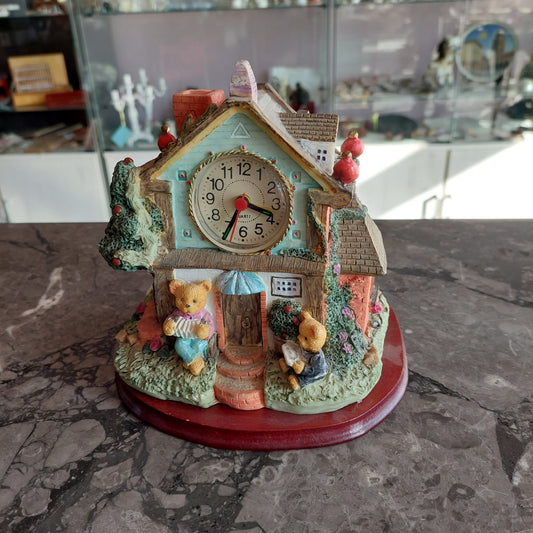 Sveglia Vintage Casetta Orsetti