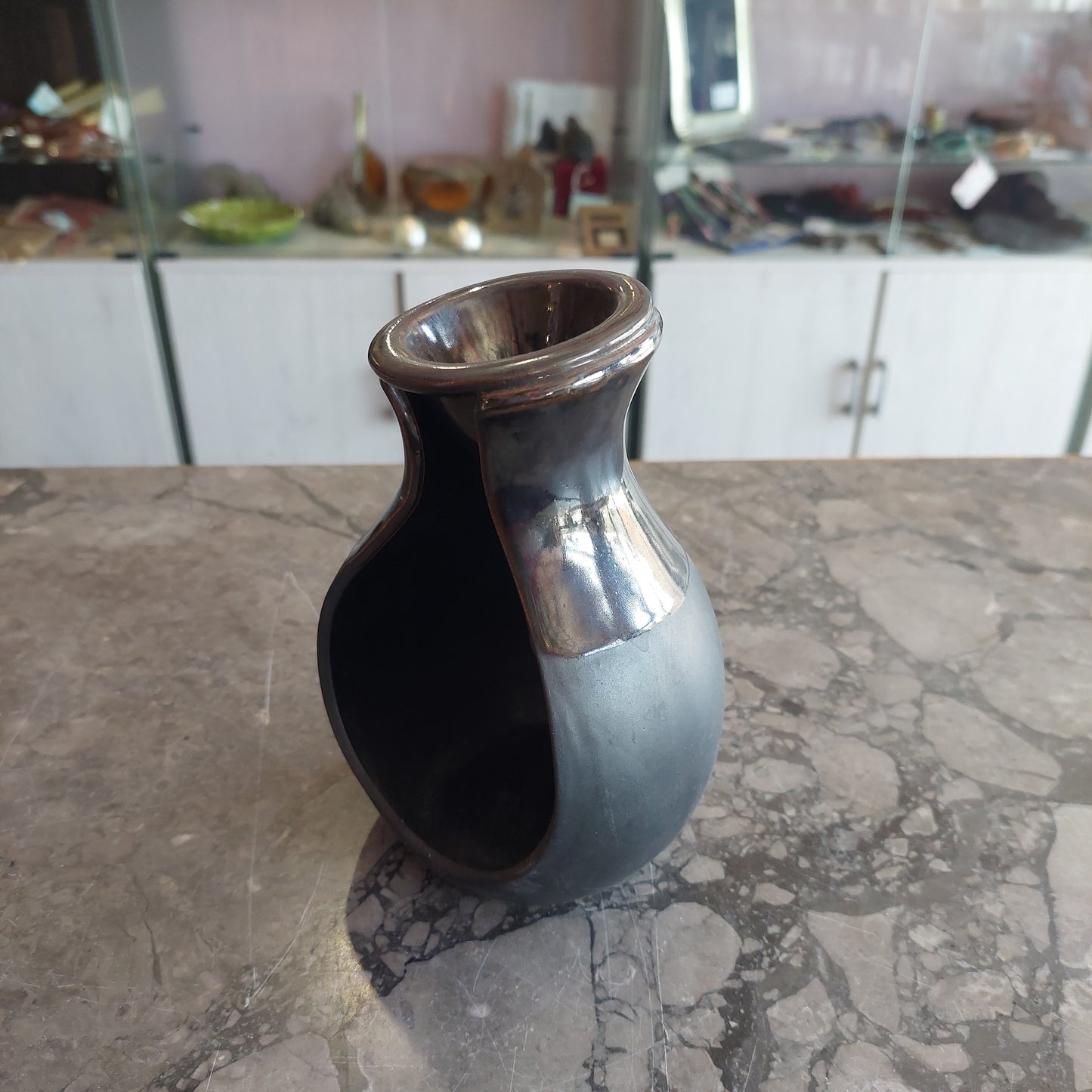 Brucia Essenze Ceramica Nera Smaltata