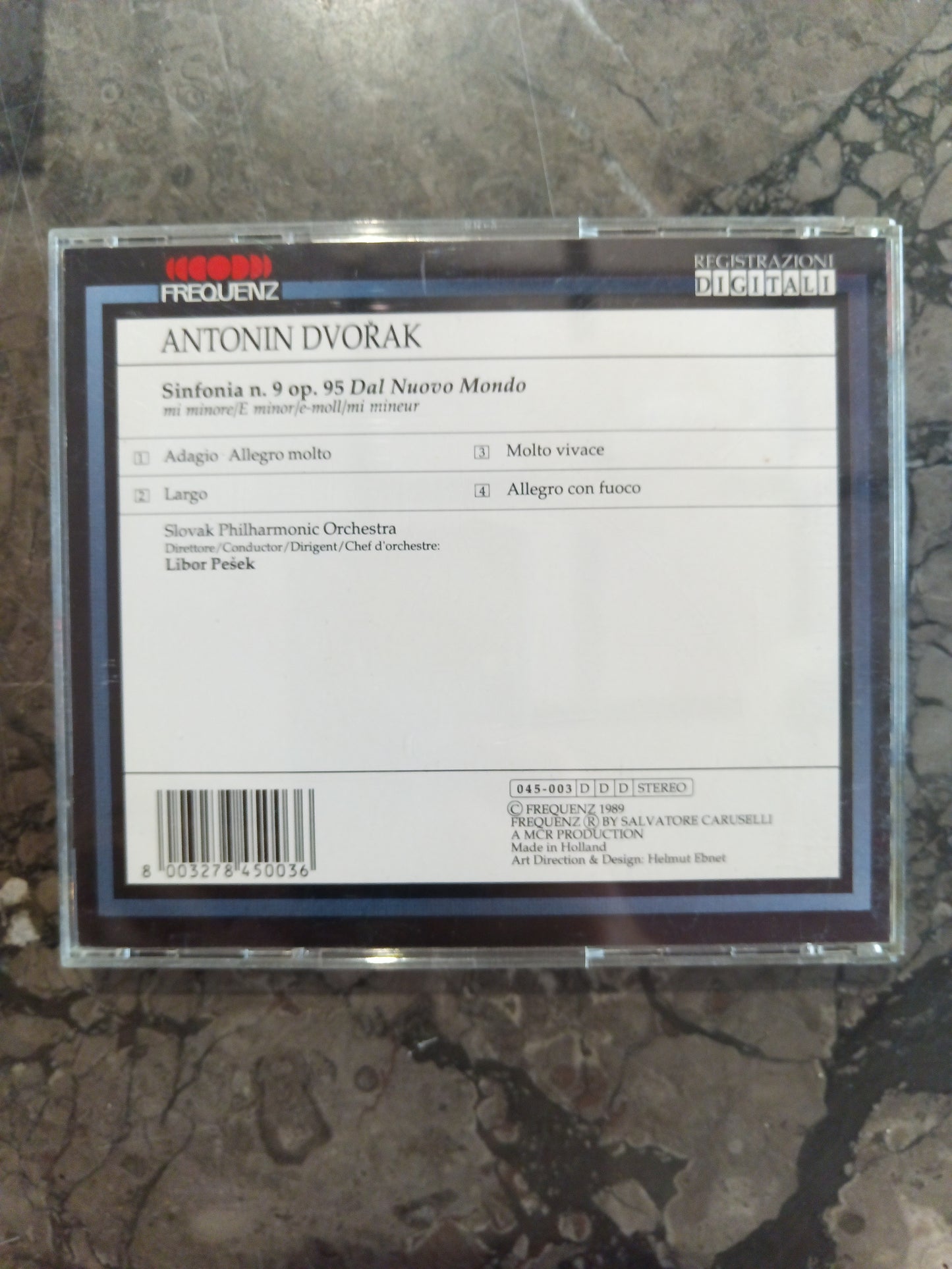 Sinfonia N.9 "dal Nuovo Mondo" - Dvořák