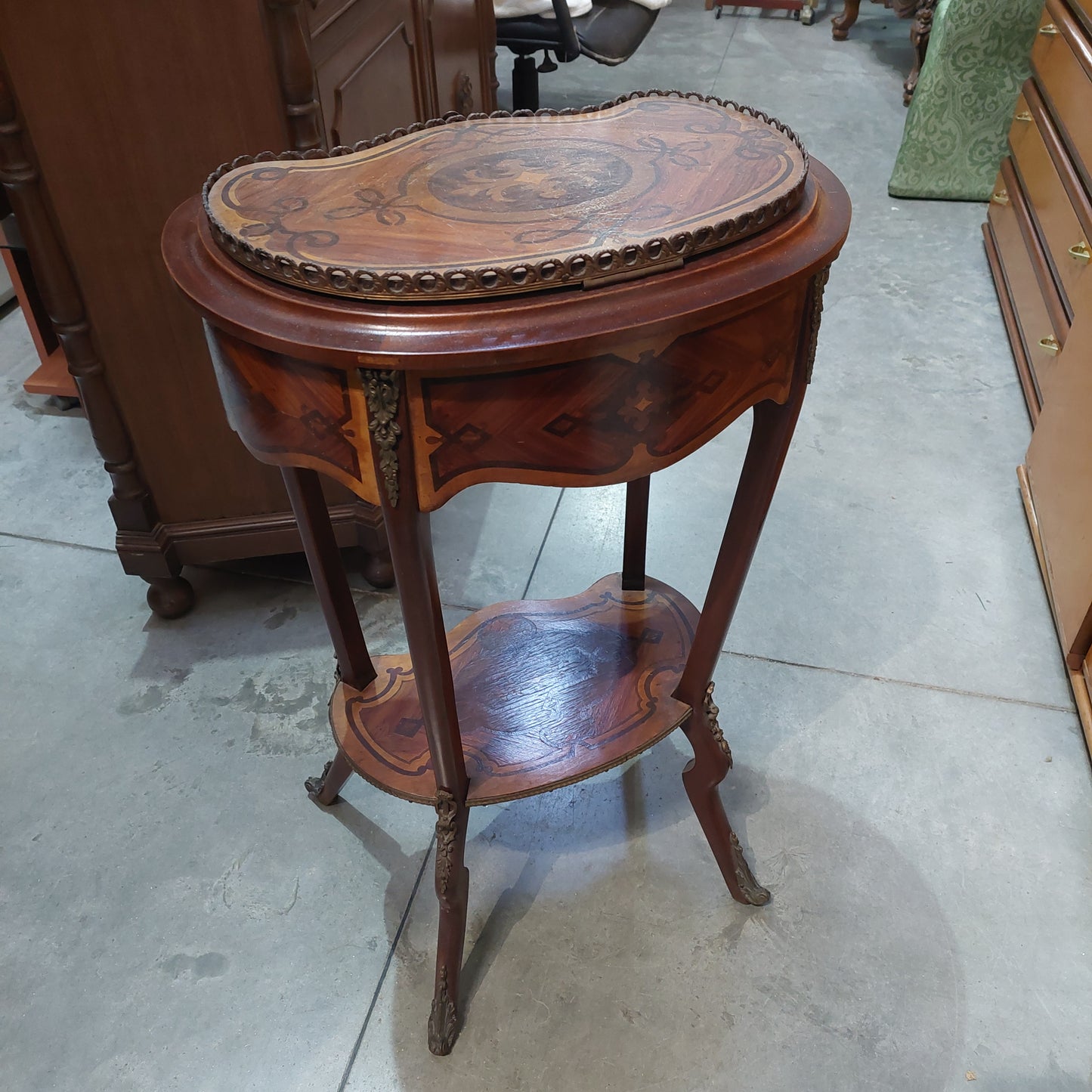 Tavolino* Portalavoro "fagiolino" Cm49x34x78h