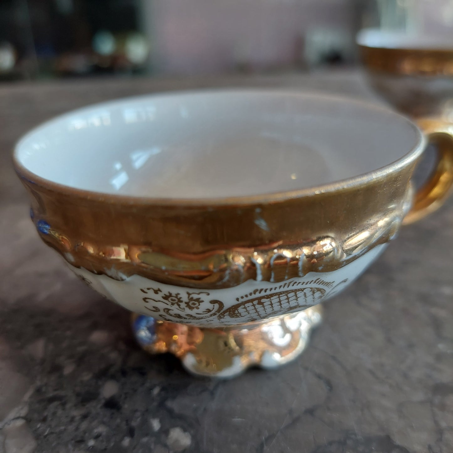 Tazzina Caffè Porcellana Bavaria Mitterteich Deoro Oro