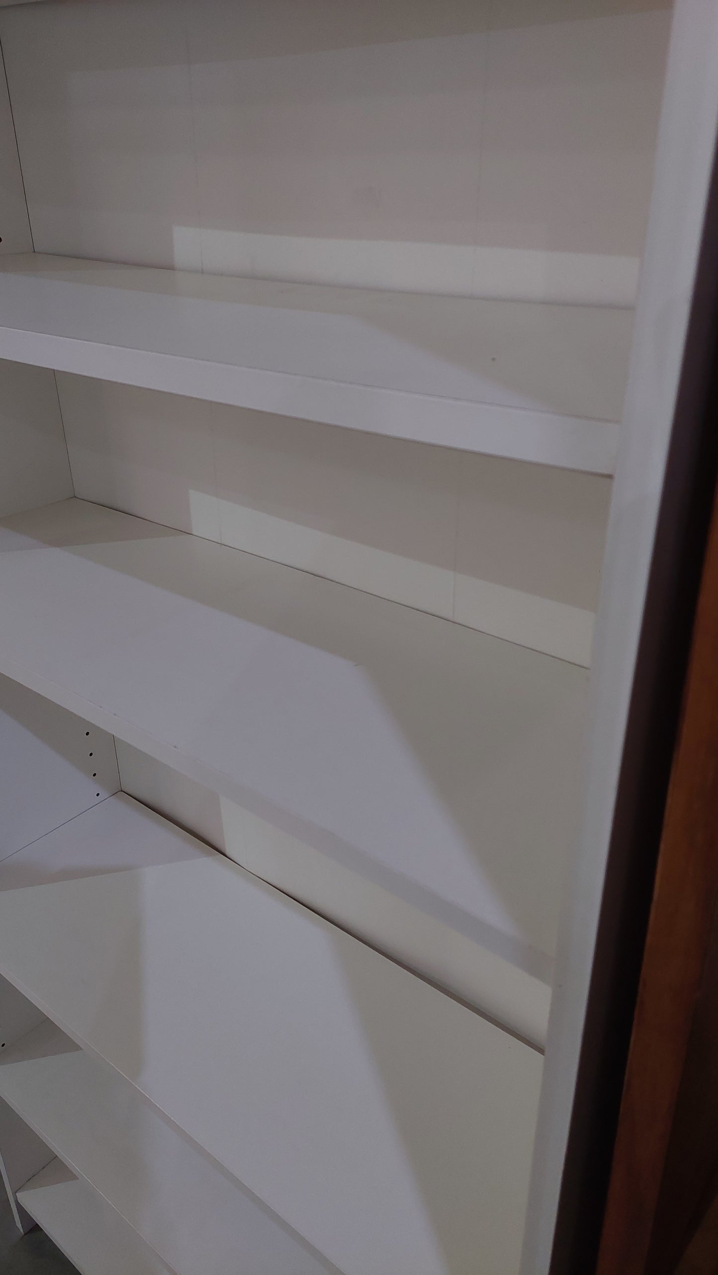 Libreria* Bianca 6 Ripiani Cm80x28x203h