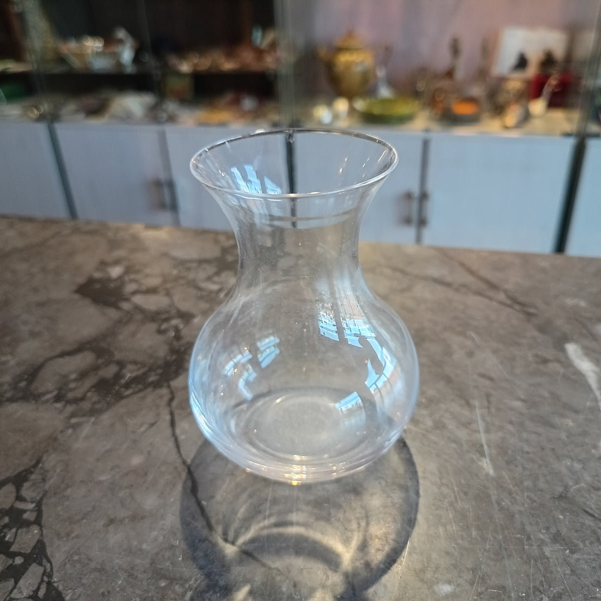 Vasetto Bombato Cristallo Liscio H12