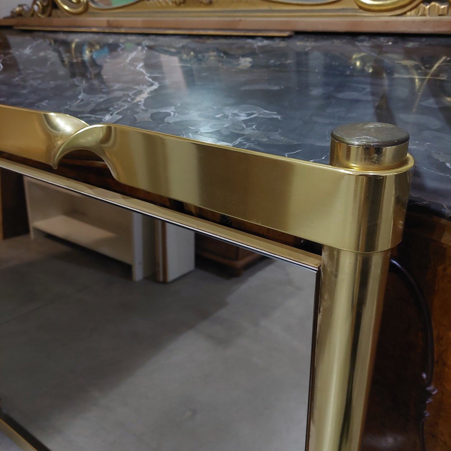 Specchio Design Luciano Frigerio Anni 70 Cm130x95