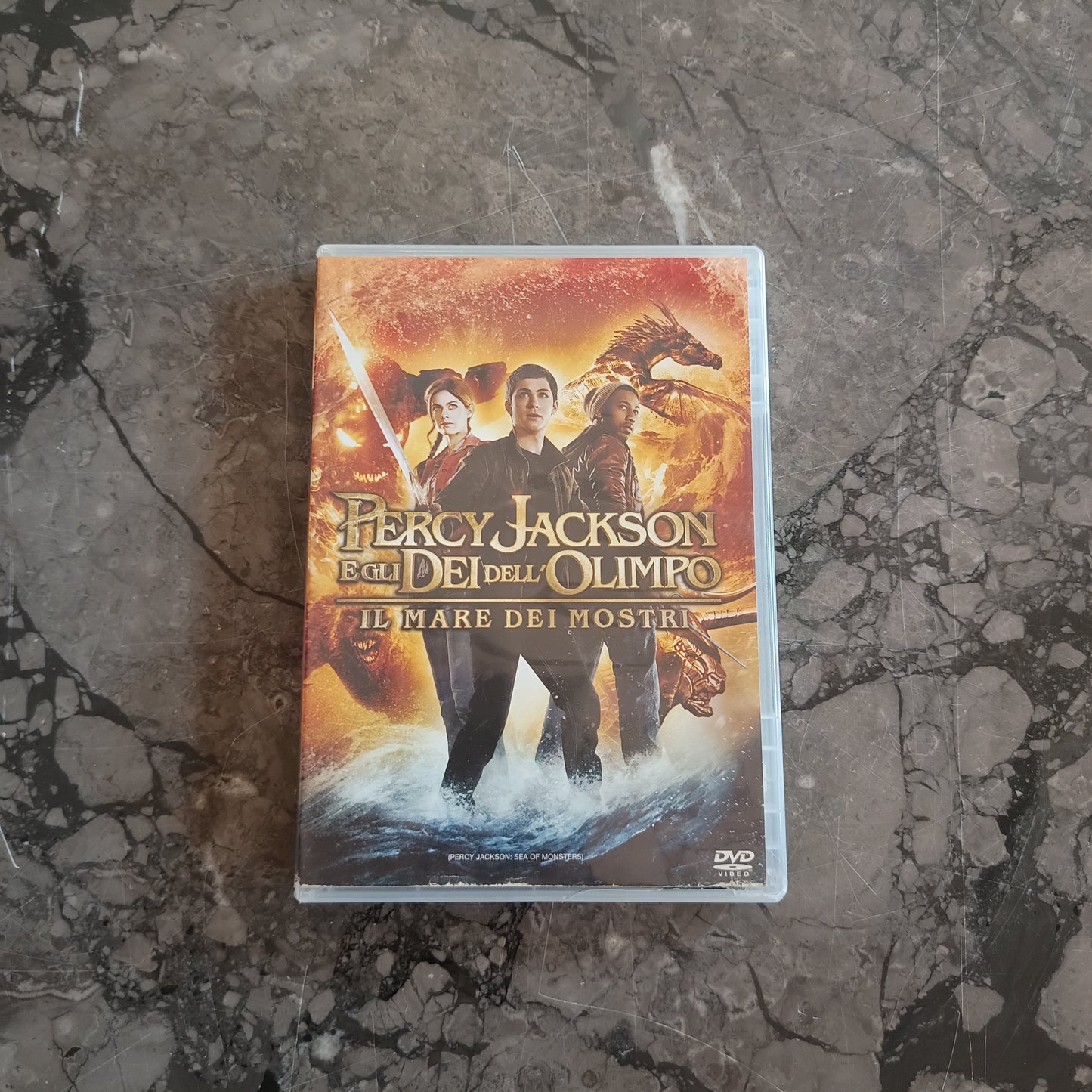 Dvd/percy Jackson E Gli Dei Dell'olimpo | Il Mare Dei Mostri
