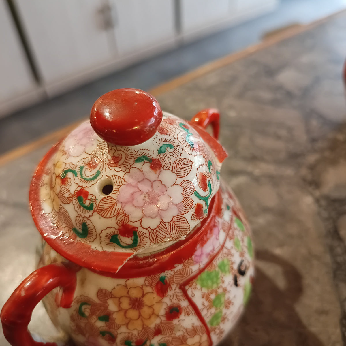 Set/3 Pezzi Porcellana Giapponese Vintage