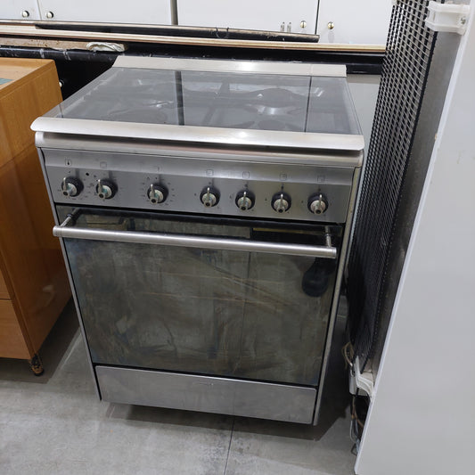 Cucina A Gas 4 Fuochi Con Forno Smeg Cm60x55x90h