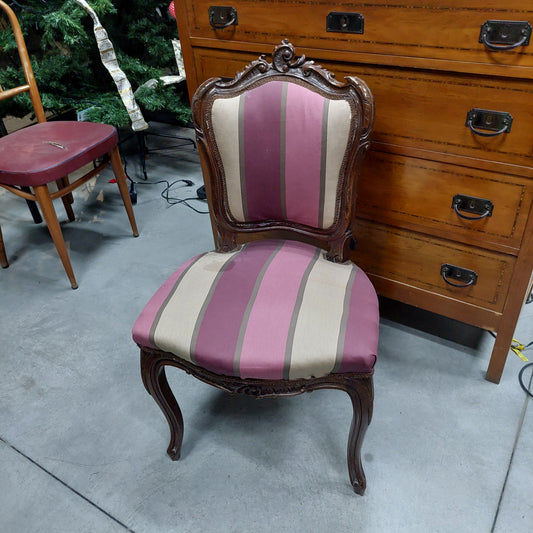 Sedia Classica Legno Imbottitura* Righe