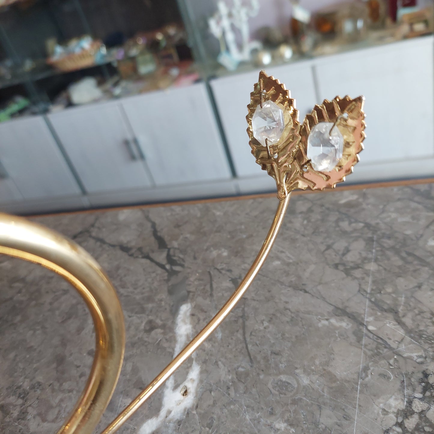 Applique Ottone * Coppa Vetro Fiore Di Murano