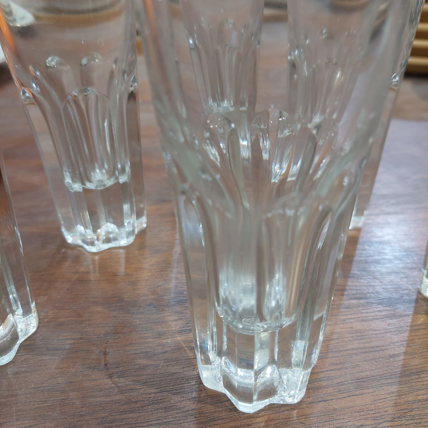 Set/6 Bicchieri Vetro Vintage Amaro