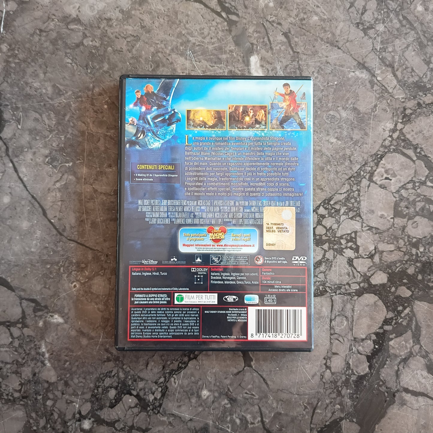 Dvd/l'apprendista Stregone