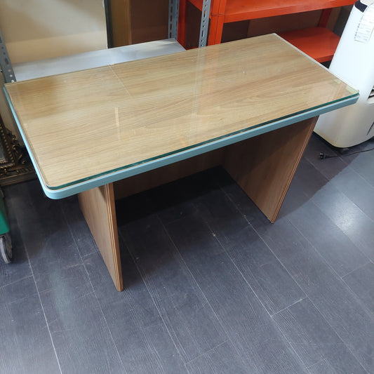 Scrivania Avion Piano Vetro Cm110x50x70h