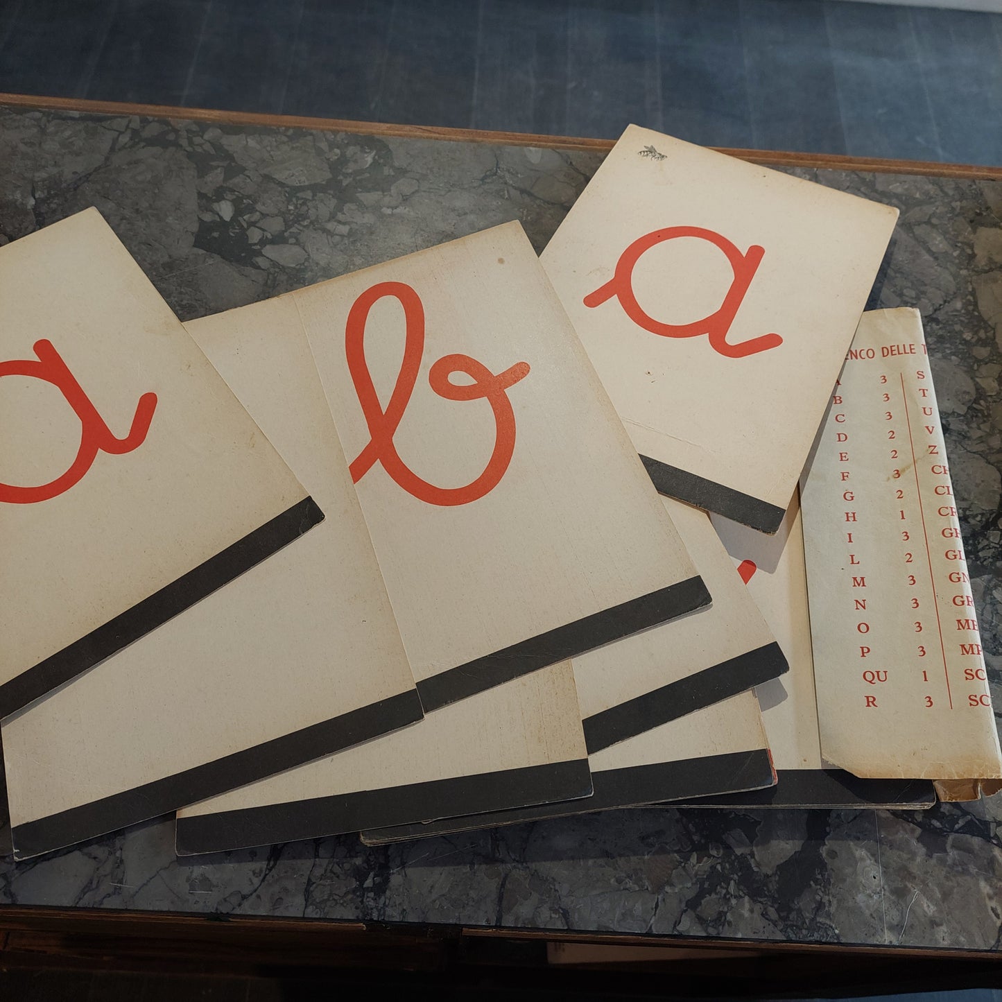 Alfabetiere* Di Classe Vintage