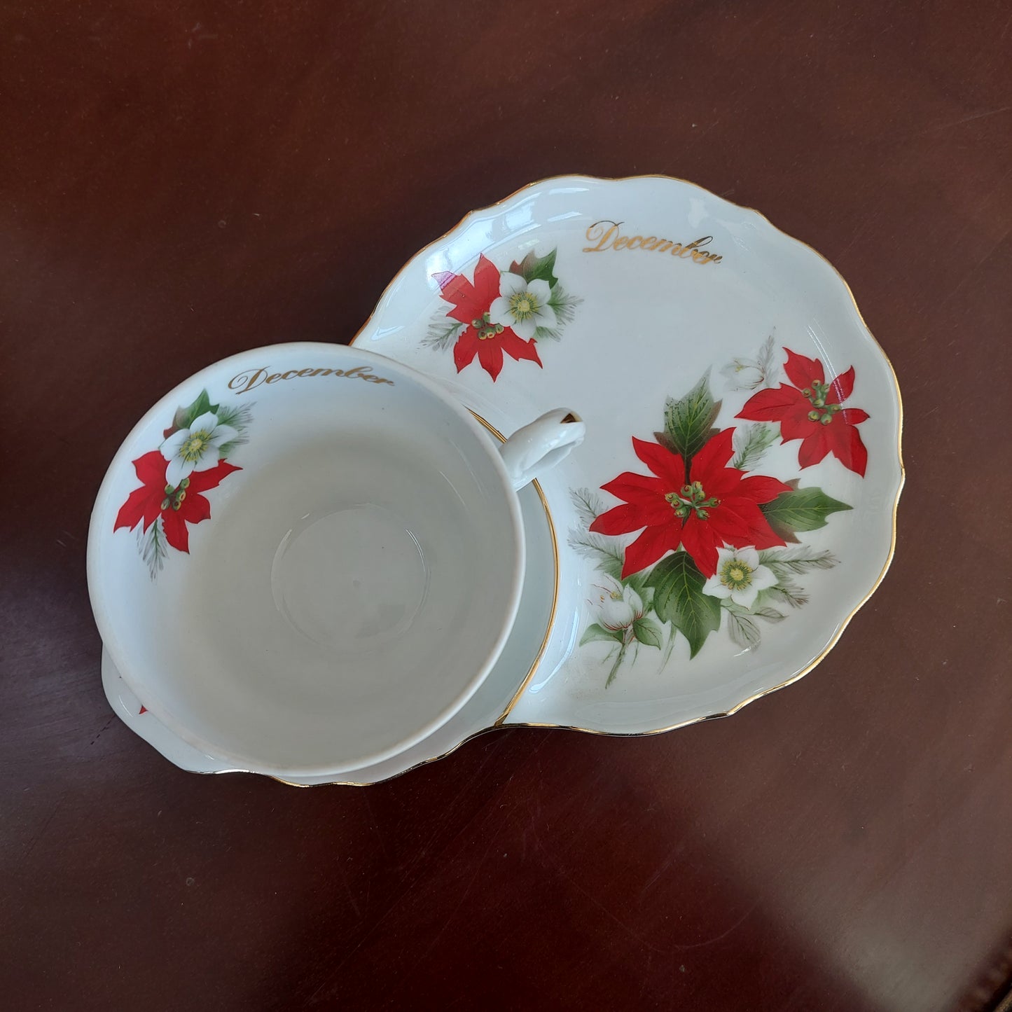 55291  Tazza Da Collezione 'dicembre' Porcellana Michiel
