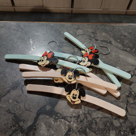 Set/7 Grucce Legno Anni 50 Disney Per Bimbi