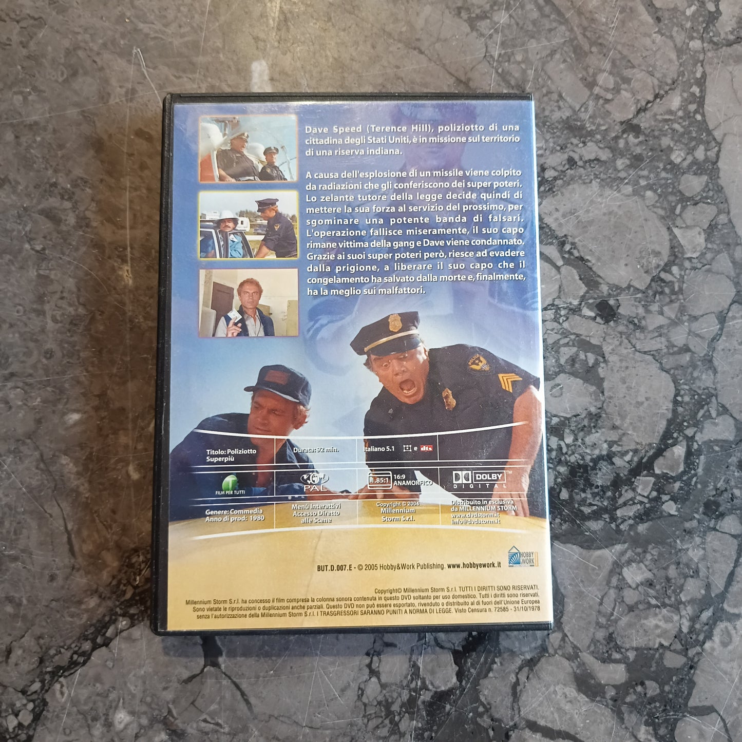 Dvd/poliziotto Superpiù