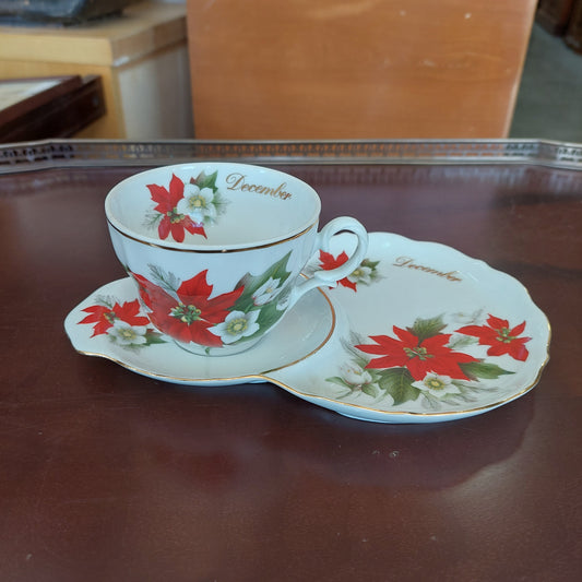 55291  Tazza Da Collezione 'dicembre' Porcellana Michiel