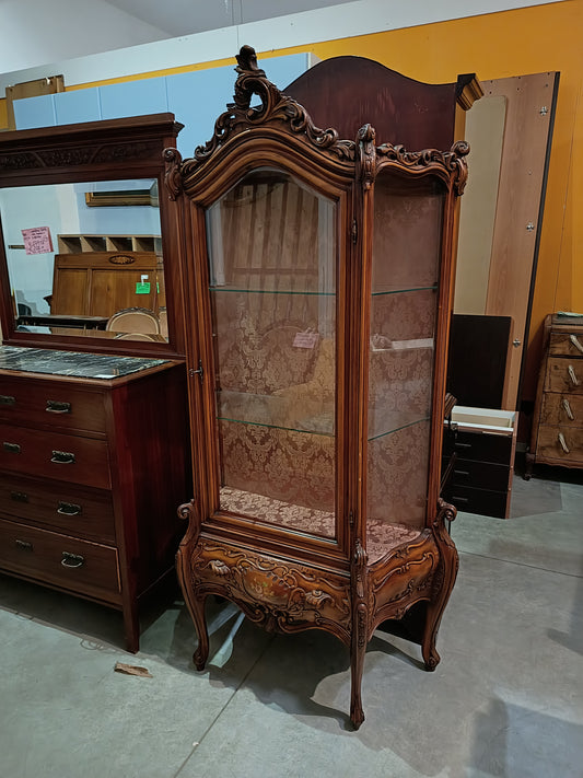 Vetrina St. Barocco 1/a 1/c Cm104x47x195