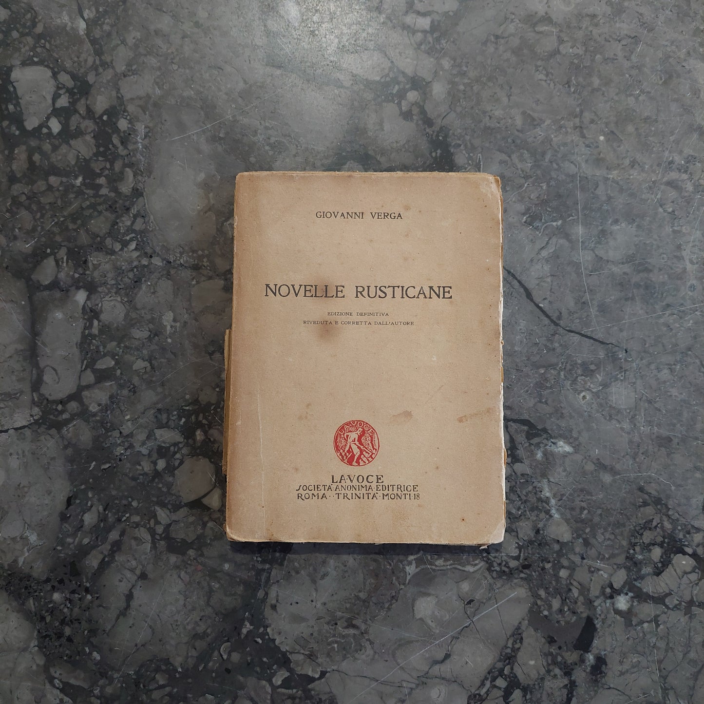 L/novelle Rusticane - G. Verga (antico)