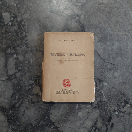 L/novelle Rusticane - G. Verga (antico)