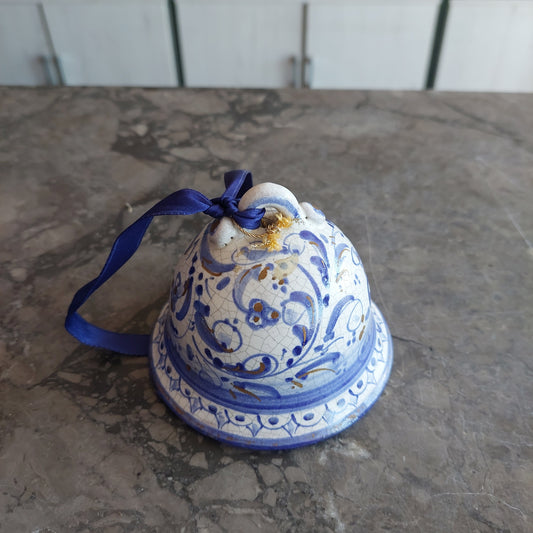 Campanella Ceramica Dipinto A Mano Art Decò