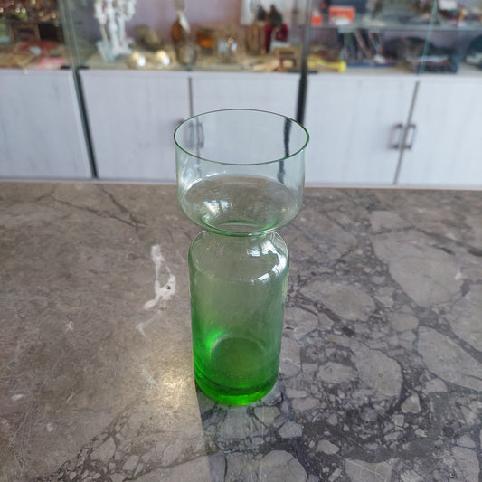 Vasetto Cristallo Verde D5,5x15h