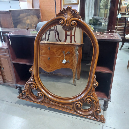 Specchio Da Appoggio Legno St. Barocco