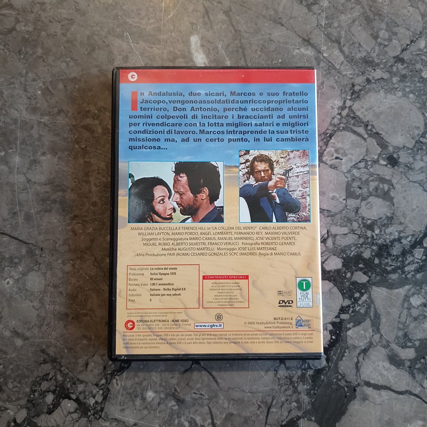 Dvd/la Collera Del Vento