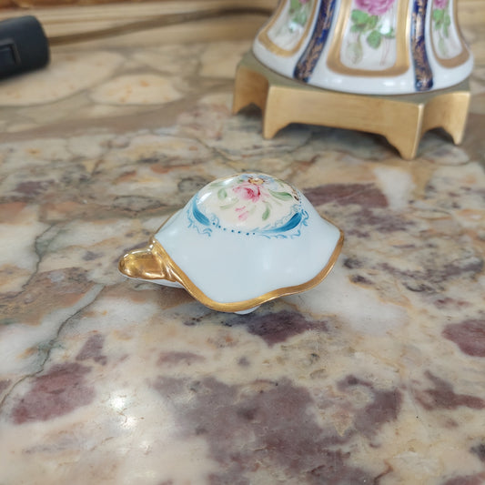 Tartarughina Porcellana Sharon Decor Limoges France