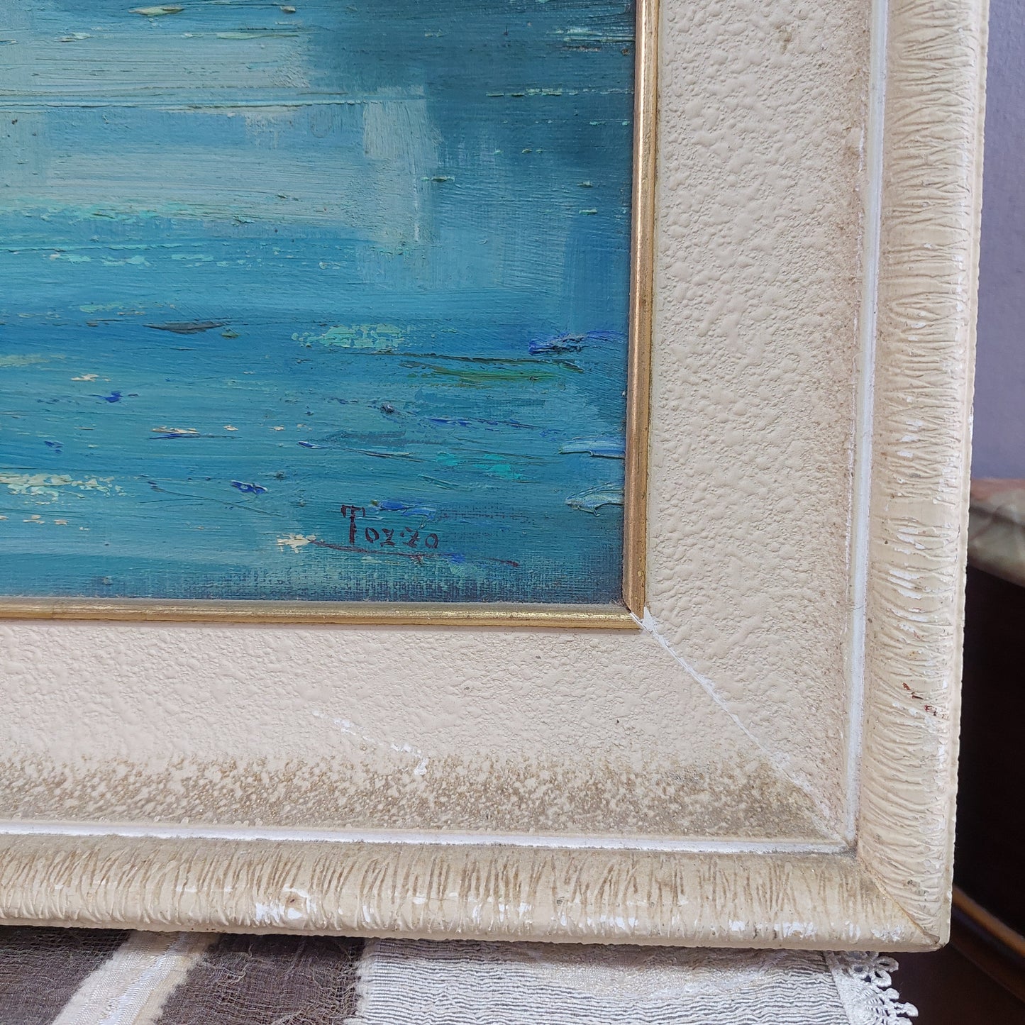 Quadro* Faraglioni Del Lario Lago Di Como
