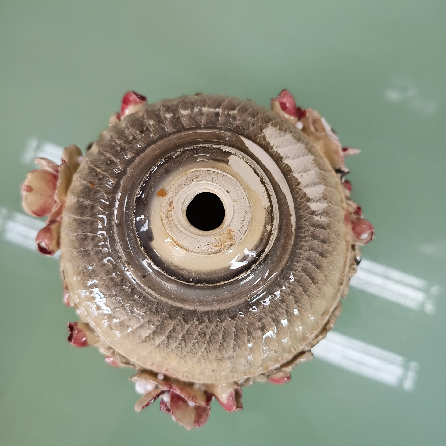Decoro Per Lampadario Porcellana Anni'50