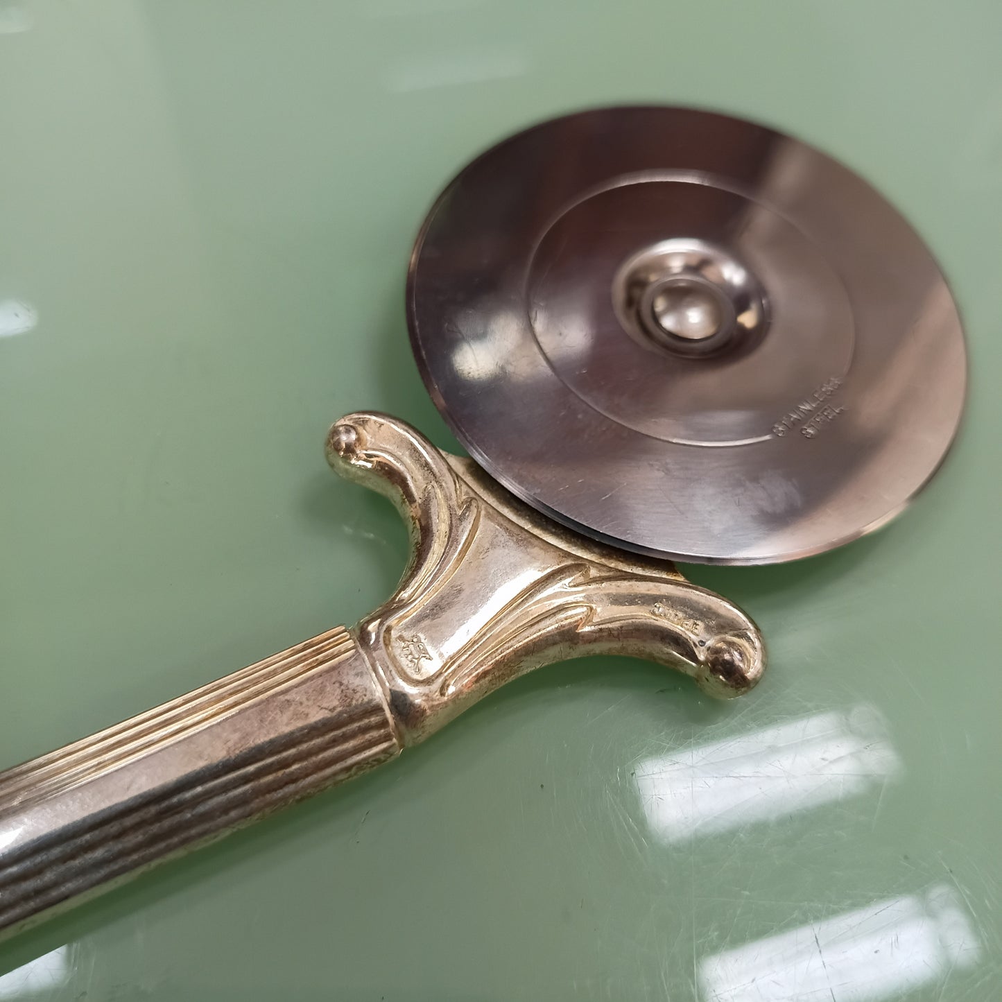 Rotella Tagliapizza Silverplated/acciaio