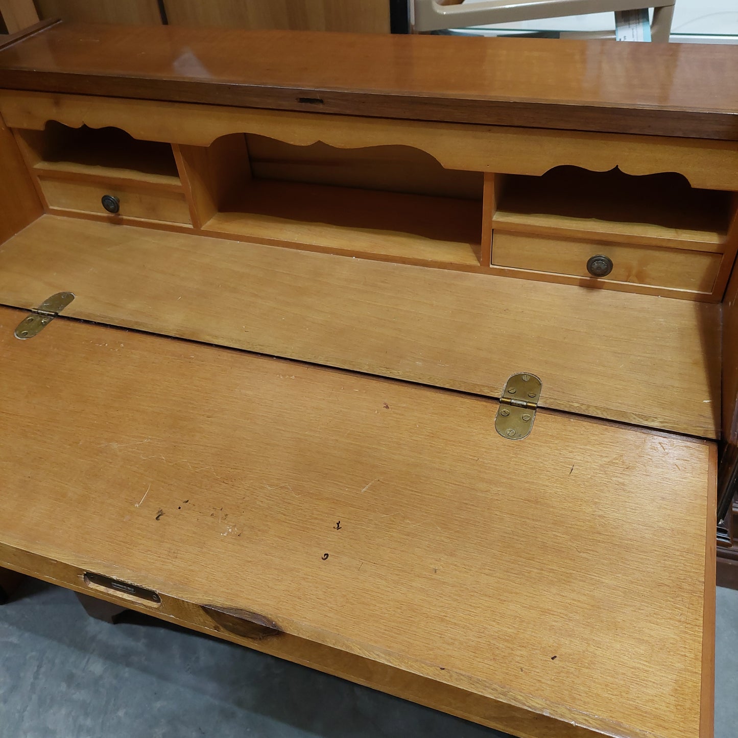 Secretaire Legno 1/r 3/c Cm88x37x90h