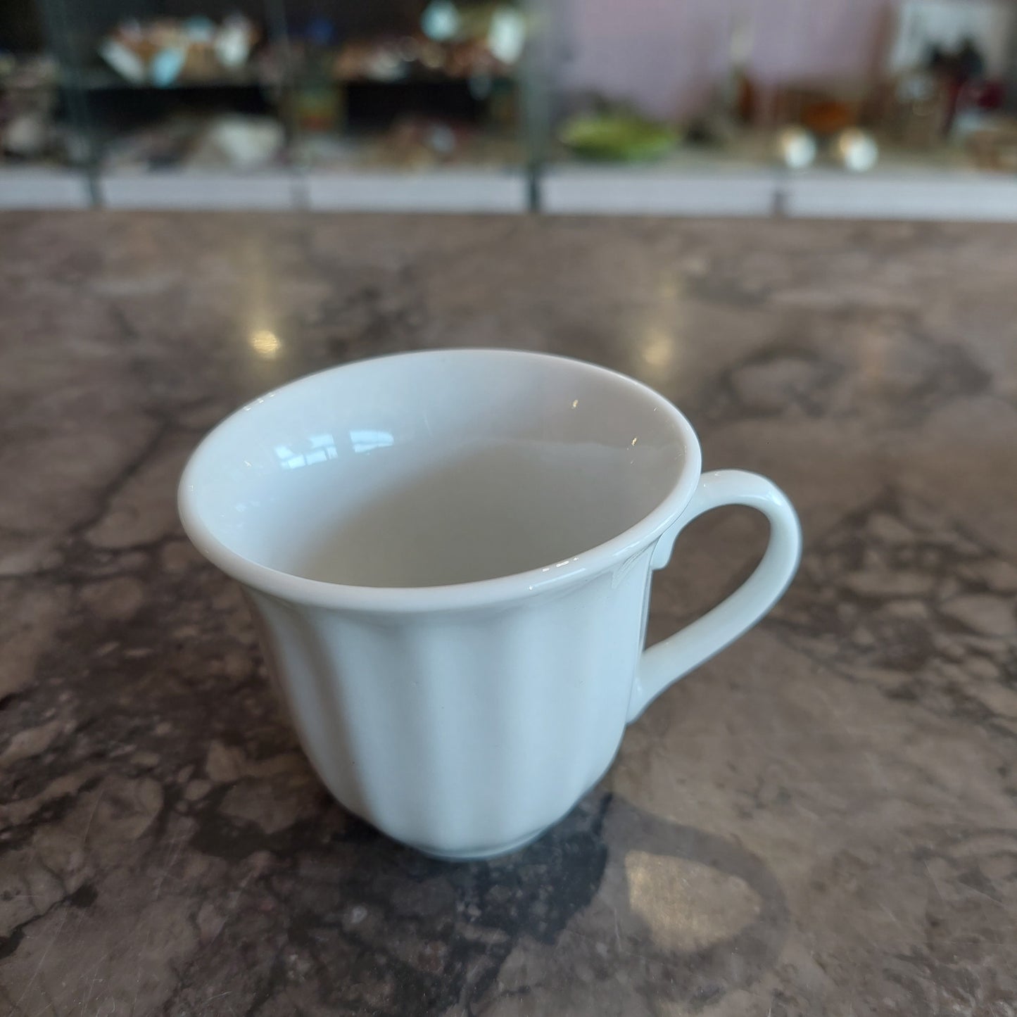 Set/6 Tazzine Caffè Porcellana Bianca