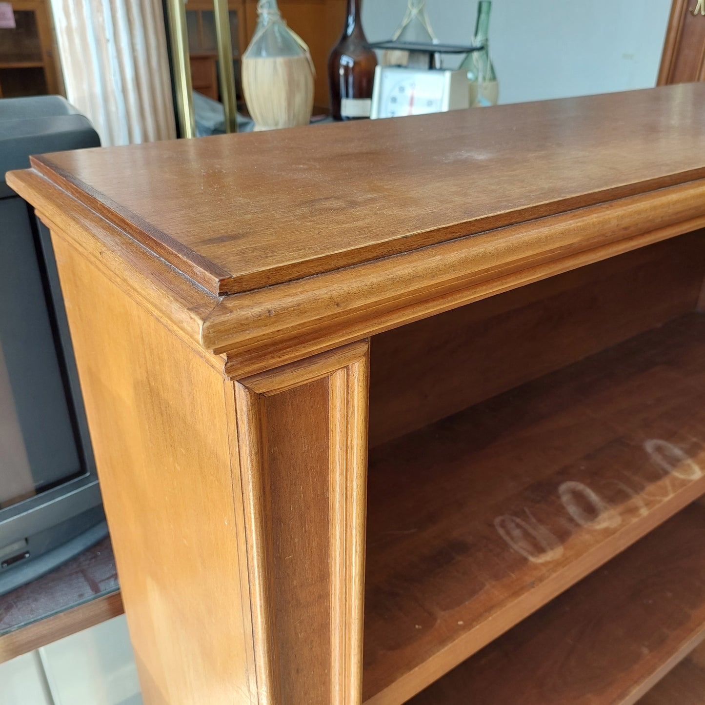 Libreria * Noce Miele 4 Ripiani Cm119x33x130h