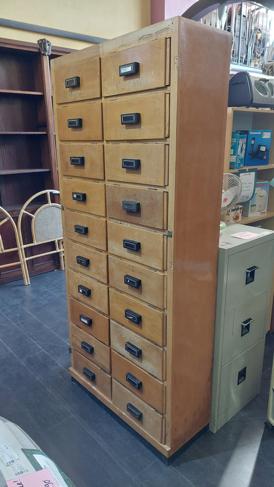 Mobile Archivio * 20/s Color Faggio Cm90x35x199h