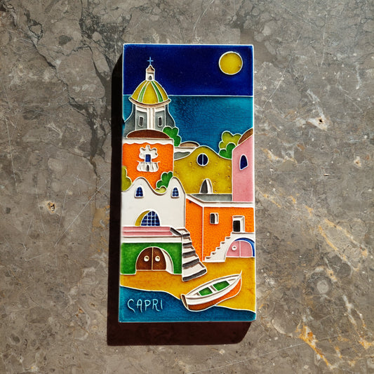Quadretto Capri Mattonella Ceramica Cm11,5x23,5