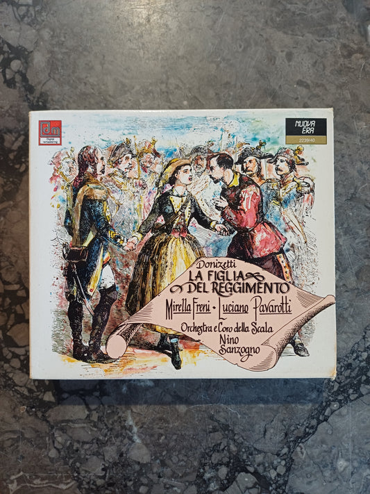 Cd/la Figlia Del Reggimento - Donizetti (2cd+libretto)