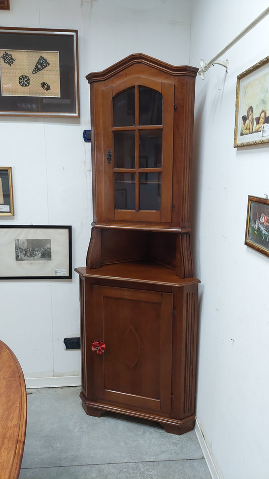 Angoliera Legno Noce 2 Ante Cm52x52x200h