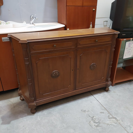 Credenzina Legno 2/c 2/s Cm133x35x87h