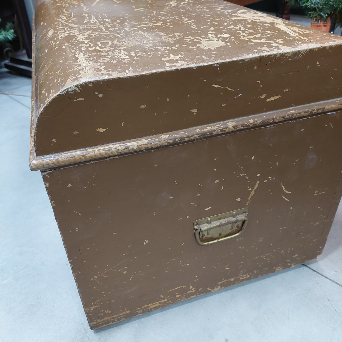 Baule* Cassapanca Legno Primi '900 Cm102x53x50h