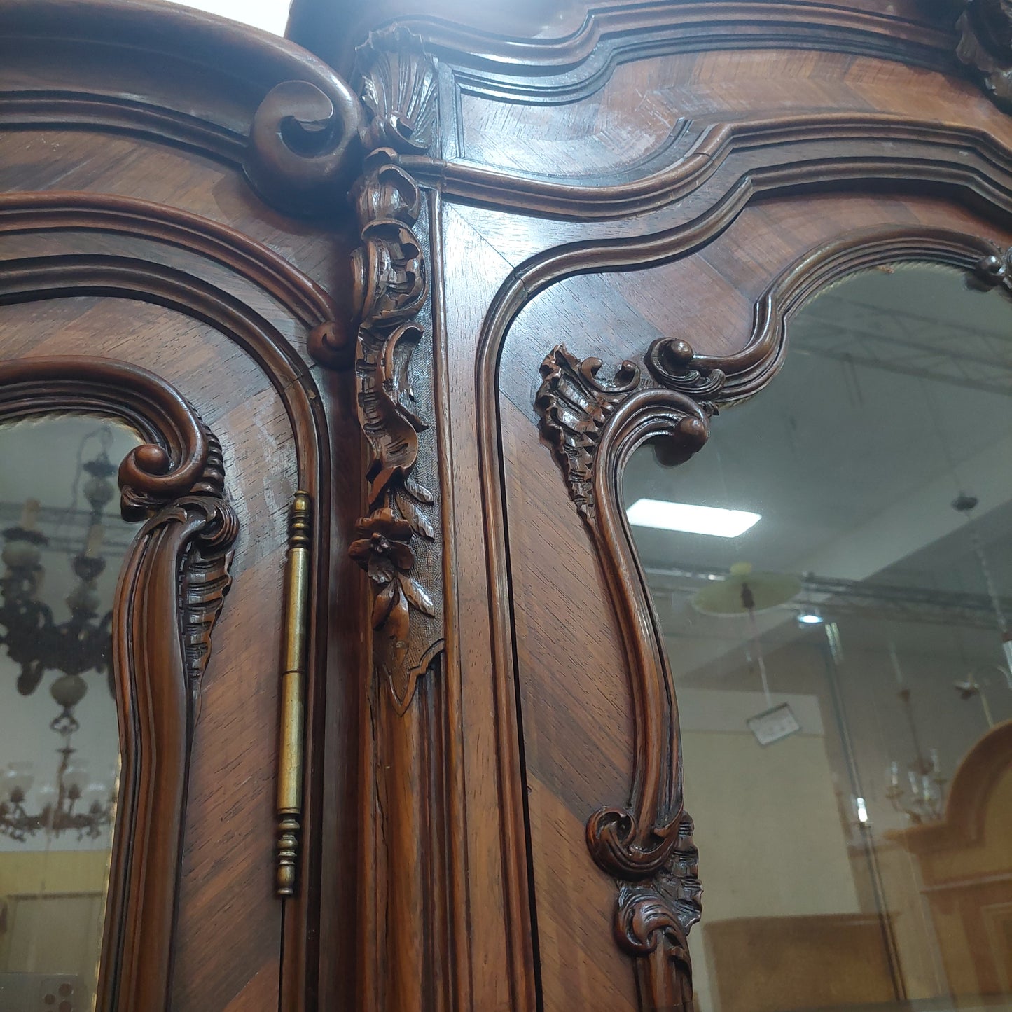 Vetrina Legno Radica '800